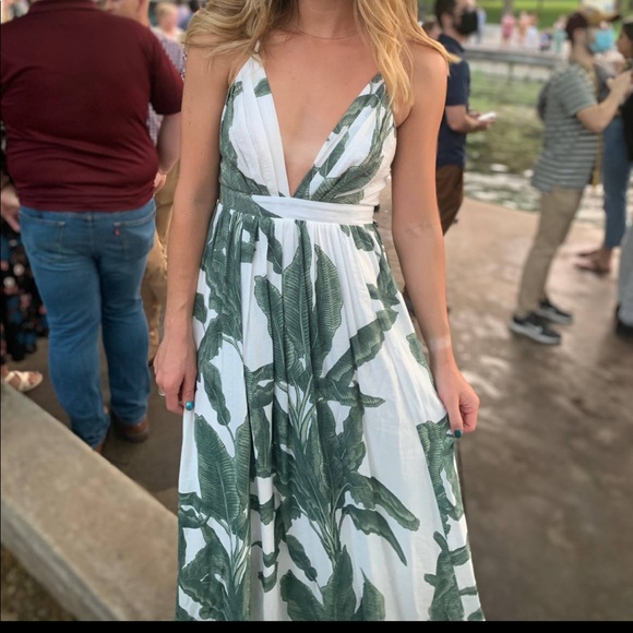 Tropical maxi dress - Picture 10 of 11